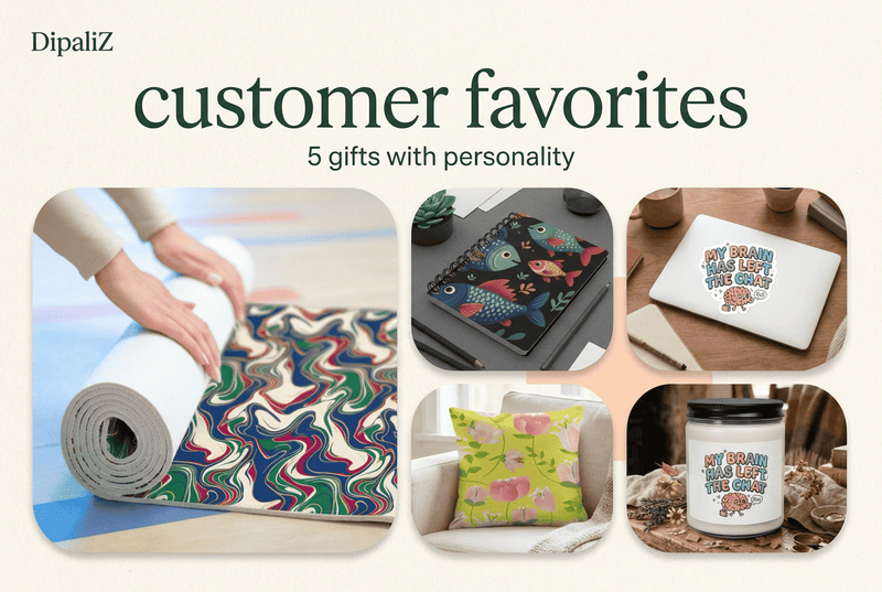 Customer Favorites: DipaliZ's 5 Most Popular Gifts — Week of October 28, 2026