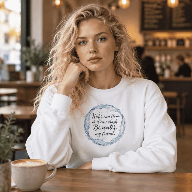 “When You Can’t See the Forest for the Trees, Be Still and Listen” Inspirational Sweatshirt