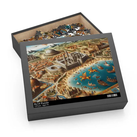 City Style Puzzle - Urban Jungle Thrill | Dipaliz - 10’’ × 8’’ (120 Pcs) - Jigsaw Puzzles