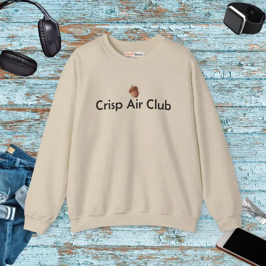 Crisp Air Club - Cozy Ethical Warmth | Dipaliz - Sand / s - Sweatshirts