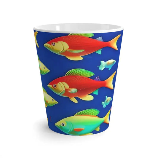 Latte Mug Fishes Style Boost - Act Fast | Dipaliz - 12oz / Mugs