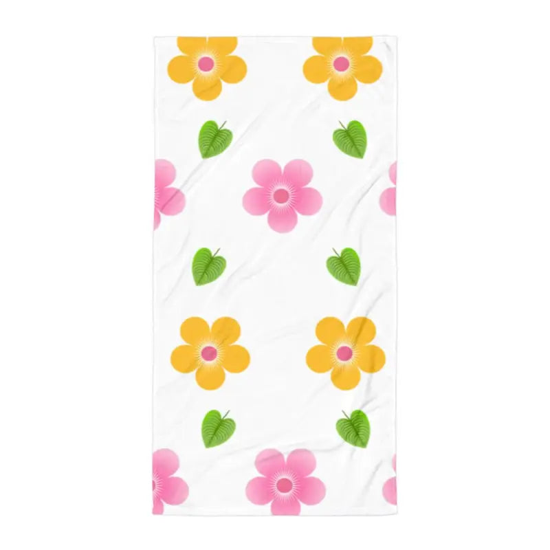 Water Absorbent - Bold Floral Pop | Dipaliz - Bath Towels