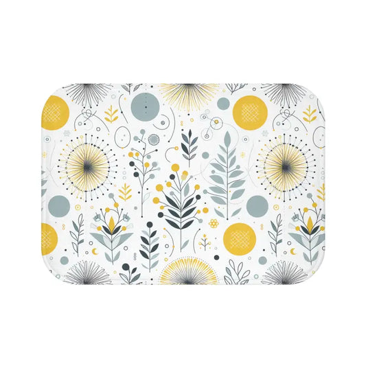 Yellow Bath Mat - Oasis Comfort | Dipaliz - 24’’ × 17’’ - Pillowcases & Shams