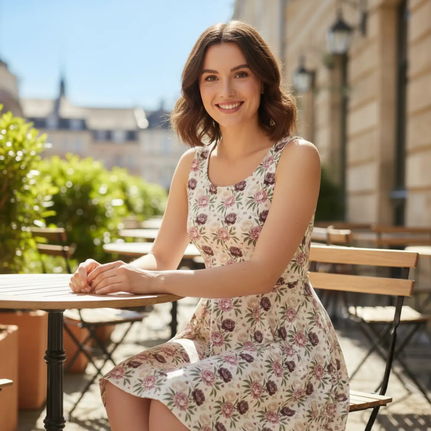 Floral Skater Dress