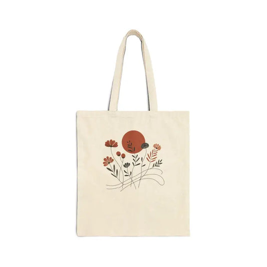 Eco Cotton Bag - Sustainable Flair | Dipaliz - Natural / 15’’ x 16’’ - Tote Bags
