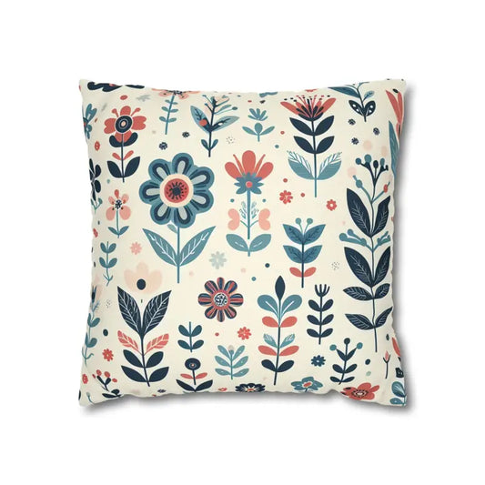 Cozy Floral Pillowcase - Garden Oasis | Dipaliz - 16’’ × - Pillowcases & Shams