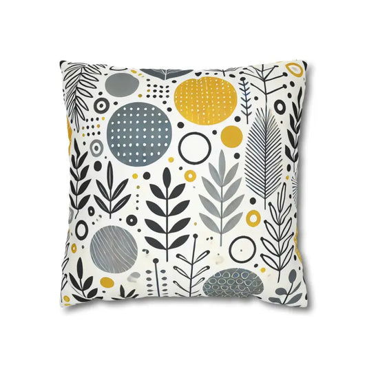 Spun Polyester Square Pillowcase - Vibrant Style | Dipaliz - 16’’ × - Pillowcases & Shams