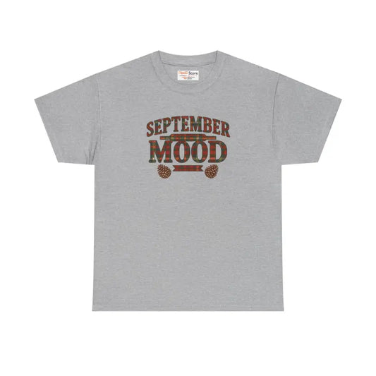 September Mood Tee - All-day Comfort | Dipaliz - Sport Grey / s - T-shirts