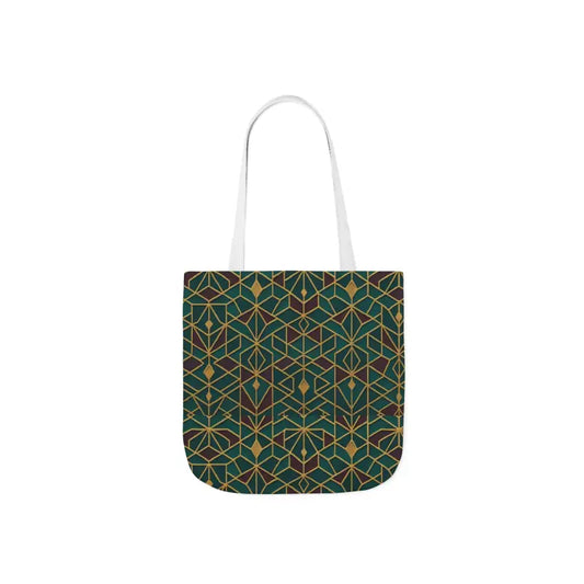 Stylish Geometric Tote - Turn Heads Fast | Dipaliz - 13’’ × / White - Shopping Totes
