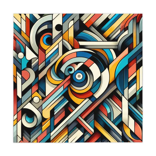 Geometric Pattern - Bold Color Burst | Dipaliz - one Size / White - Tablecloths