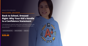 Back to School, Dressed Right: Why Your Kid's Hoodie Is a Confidence Statement