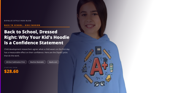 Back to School, Dressed Right: Why Your Kid's Hoodie Is a Confidence Statement