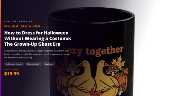 How to Dress for Halloween Without Wearing a Costume: The Grown-Up Ghost Era