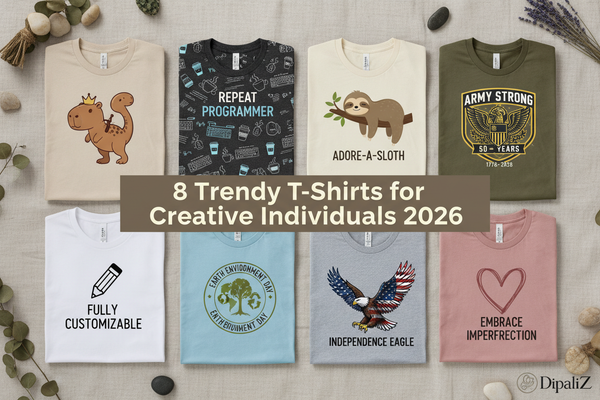 8 Trendy T-Shirts for Creative Individuals in 2026
