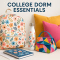 Amp Up your Dorm Room Setup with Floral Design Flair and Water Bottle