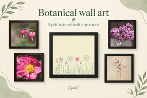 5 Botanical Wall Art Prints to Refresh Any Room