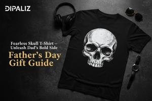 Fearless Skull T-Shirt: Unleash Dad's Bold Side