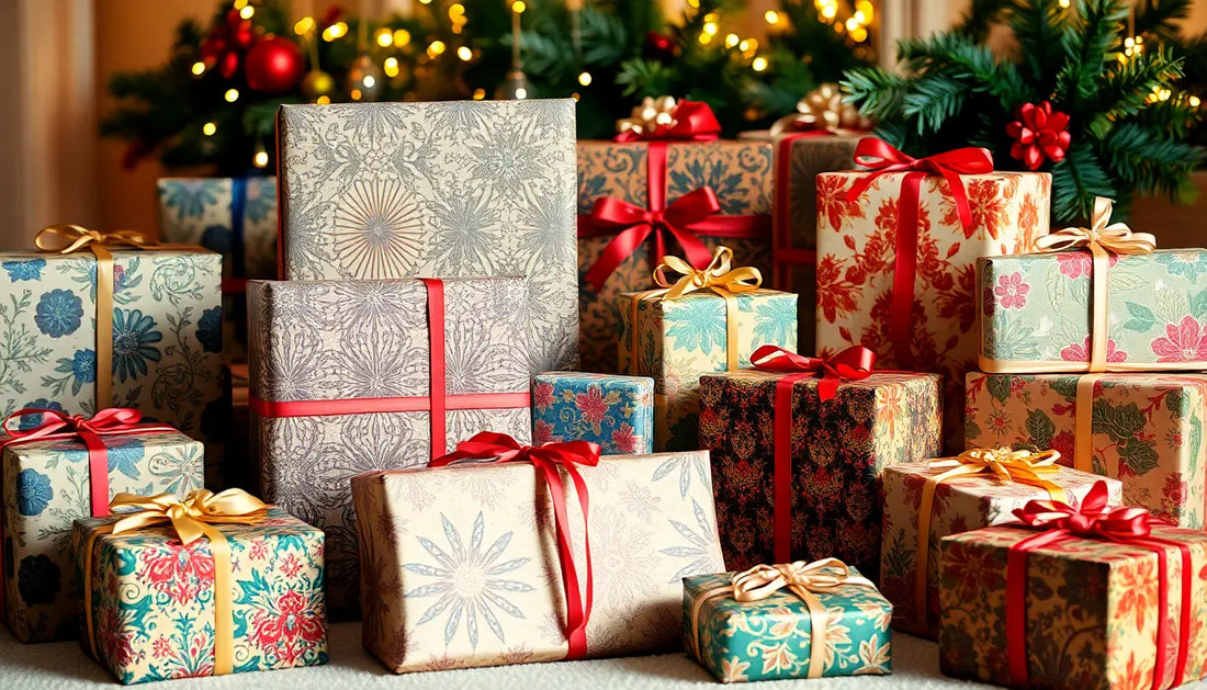 Elevate your Holiday Gift-giving with Dipaliz’s Unique Wrapping Papers