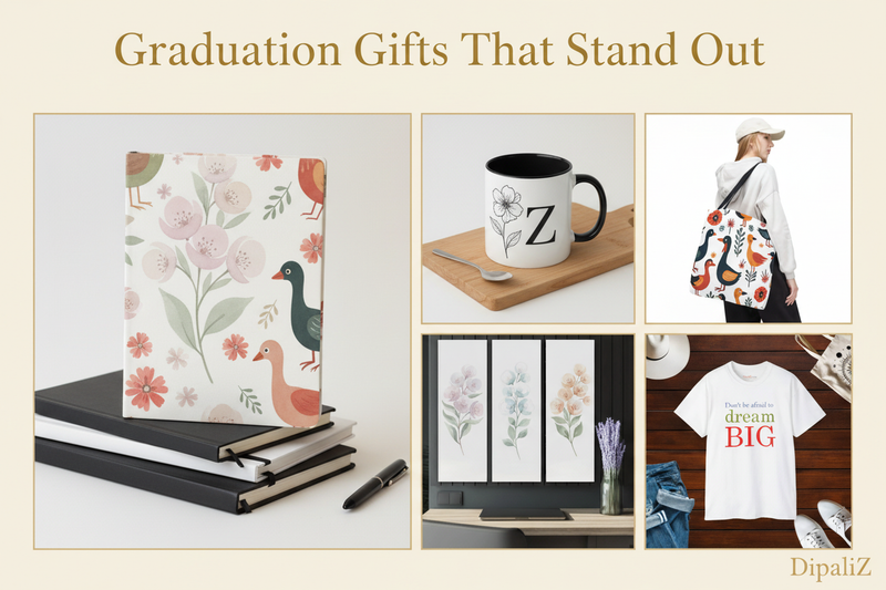 Graduation Gifts That Stand Out: Personalized Notebooks & More