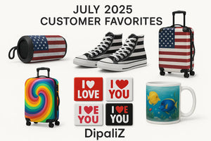 Dipaliz July Buzz Unleashes Colorful Swirl Latte Mug Obsession