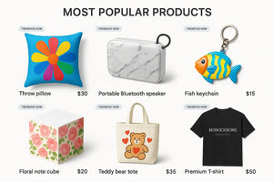 Our Customer Favorites: Throw Pillows & Note Cubes Steal the Show