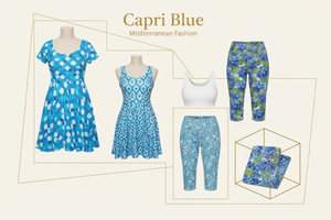 Capri Blue Color Palette for Home Decor and Fashion: your Complete Styling Guide