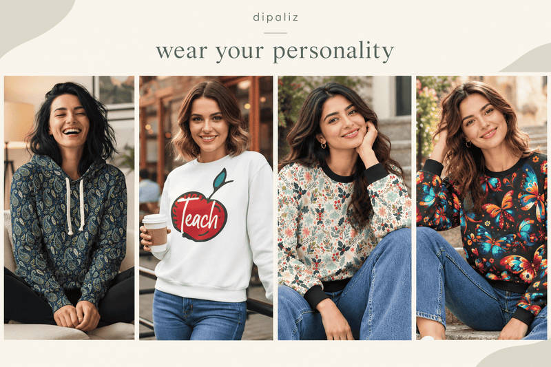 All Over Print Sweatshirts in 2026: Bold, Comfy, Made to Order