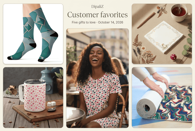 Customer Favorites: DipaliZ's 5 Most Popular Gifts — Week of October 14, 2026