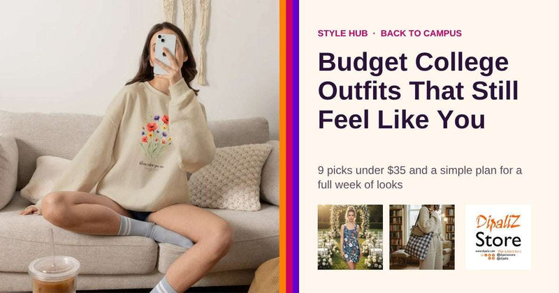How Do You Build Budget College Outfits That Still Feel Like You?