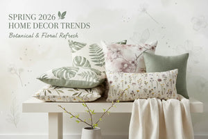 Spring 2026 Botanical Pillows That’ll Transform your Space