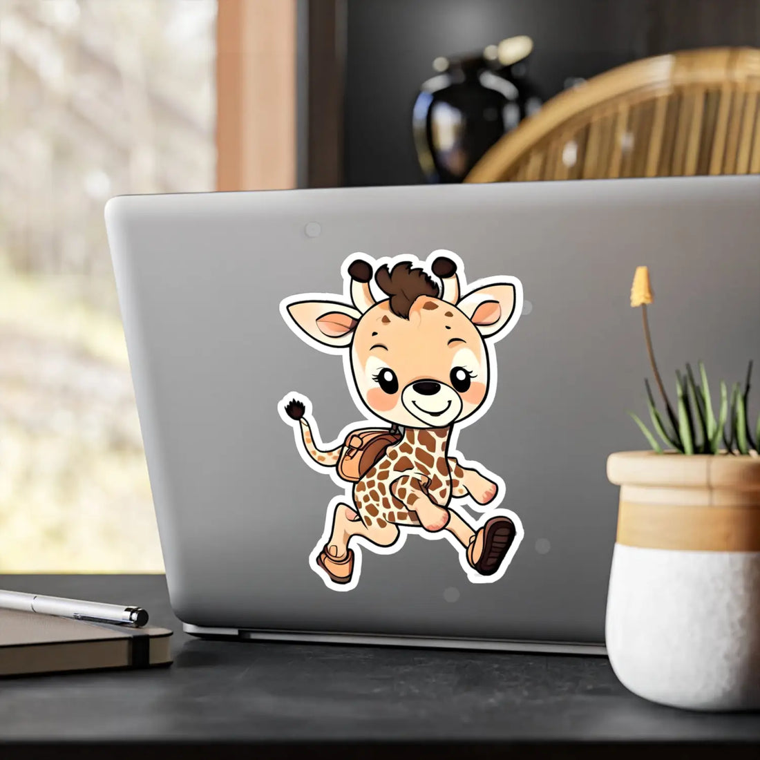 Creativity with Waterproof Giraffe Vinyl Stickers