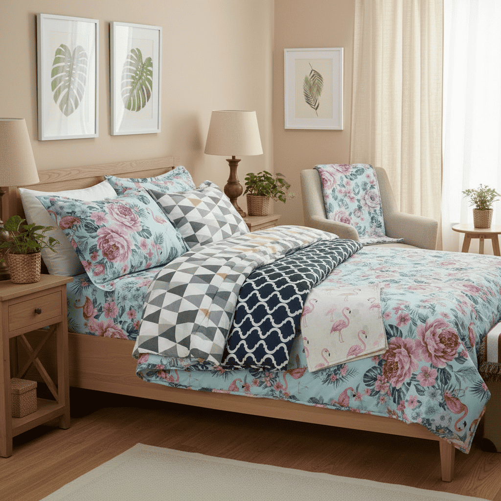 Luxury Plush Comforters and Blankets - Warm Winter Bedding | Dipaliz