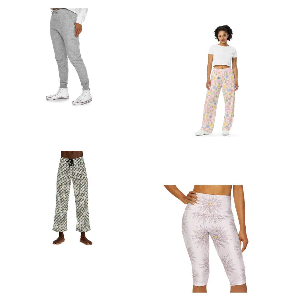 Chic Bottoms: Stylish Cozy Pants & Leggings Galore!