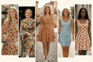 Dress collection collage banner