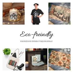 Eco-friendly Home Decor - Organic and Recycled Materials | Dipaliz