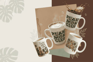 Espresso-toned collage banner