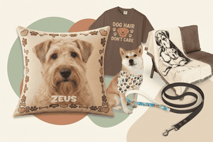 Gifts for Dog Lovers collection collage banner