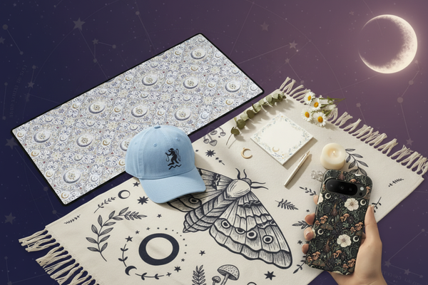 Celestial & Moon Decor product collage banner