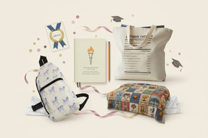 Graduation gift assortment collage