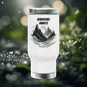 Insulated Stainless Steel Travel Mug with Handle - Adventure Ready | Dipaliz