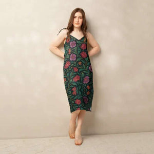 Tie-strap Midi Dresses - Flattering Lengths for Women | Dipaliz