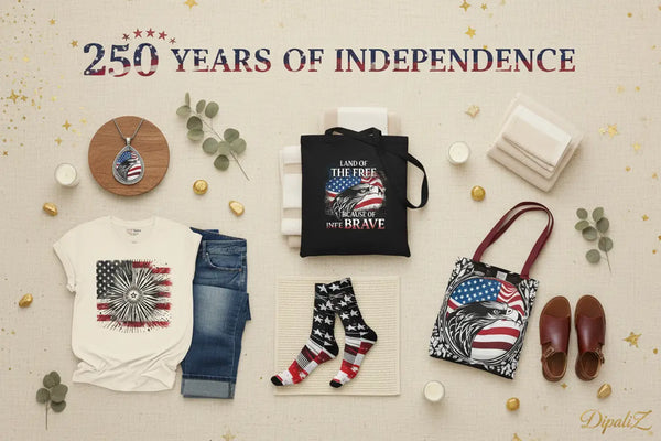 Patriotic Gifts - 250th Milestone Apparel & Decor | Dipaliz