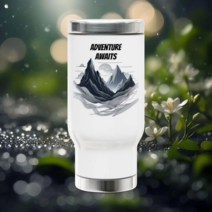 Insulated Stainless Steel Travel Mug for Active Men