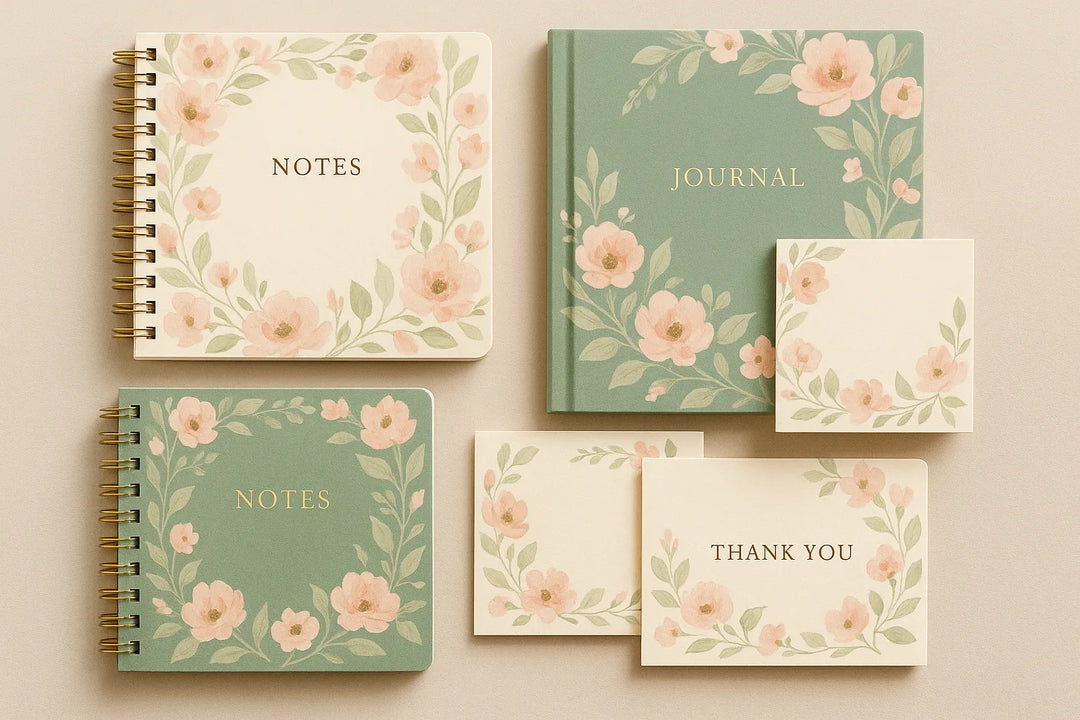 Chic Stylish Stationery for Women with Trendy Notebooks and Journals