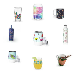 Stylish Drinkware Collection - Bottles Mugs & Glasses | Dipaliz