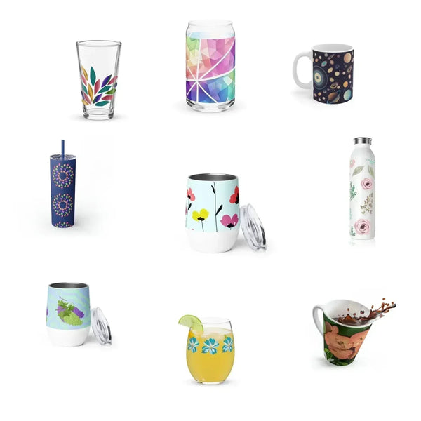 Stylish Drinkware Collection - Bottles Mugs & Glasses | Dipaliz