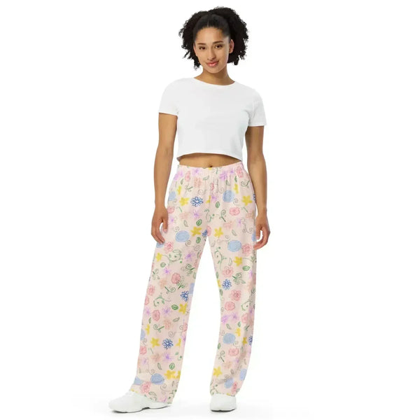 Stylish Wide Leg Pants for Women and Men - Eco-friendly | Dipaliz