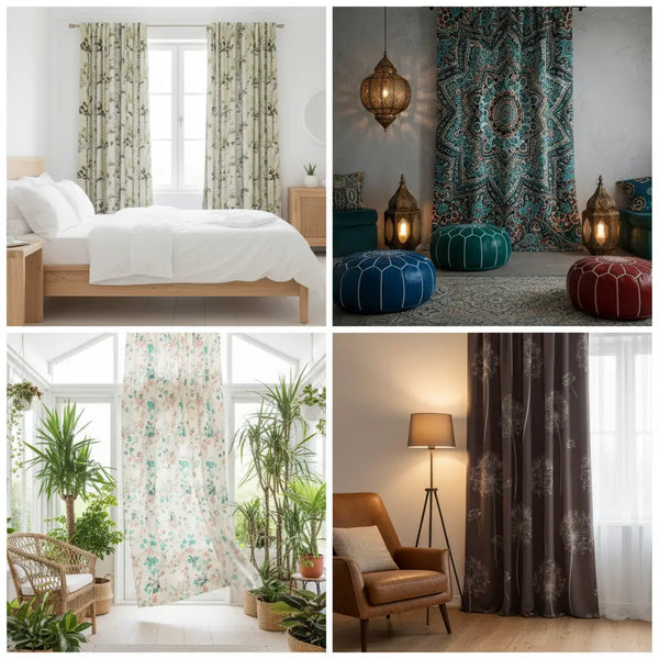 Stylish Window Curtains - Handcrafted Luxury Drapes | Dipaliz
