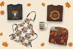 Thanksgiving collection product collage banner