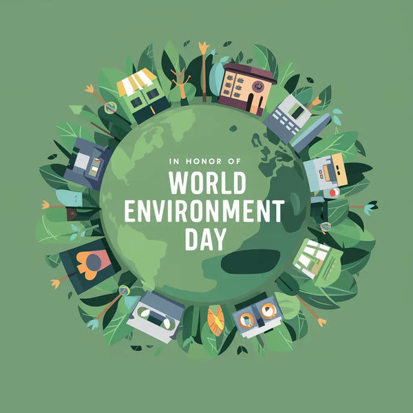 World Environment Day Eco-friendly T-shirts - Go Green | Dipaliz